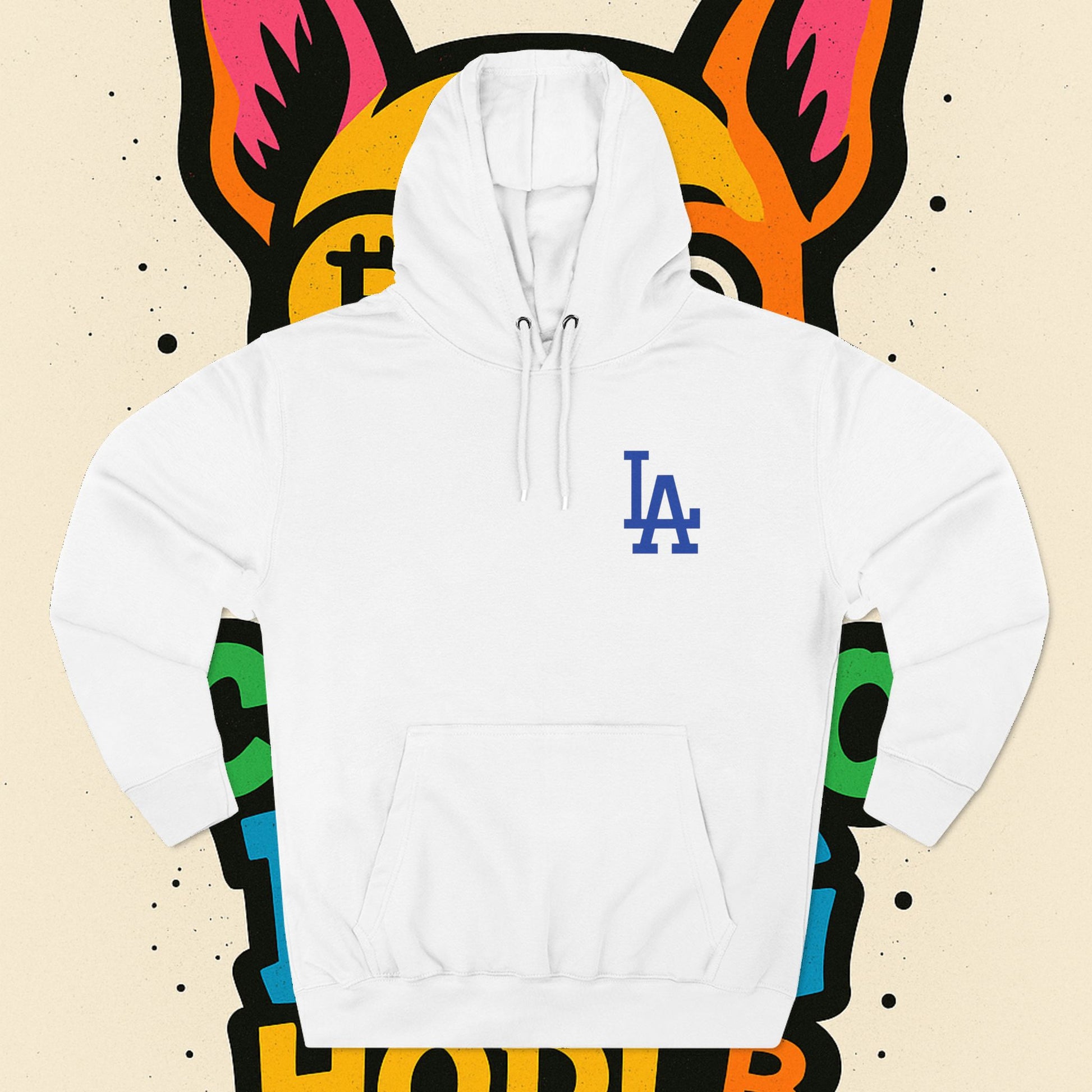 LA Crypto Dog Hoodie