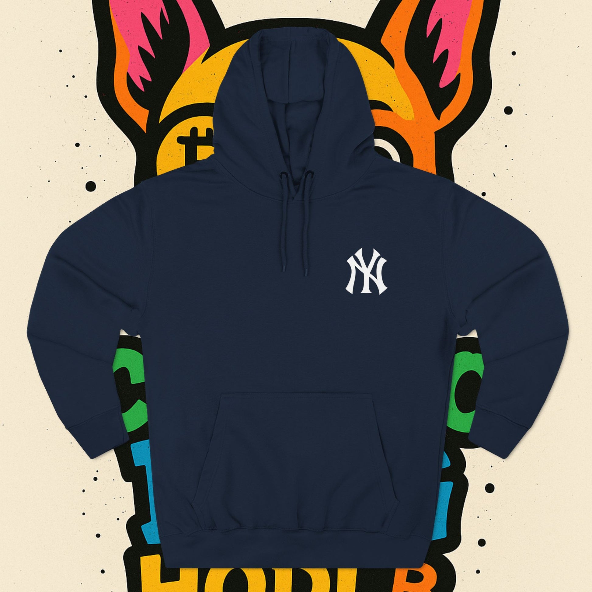 NY Crypto Dog Hoodie