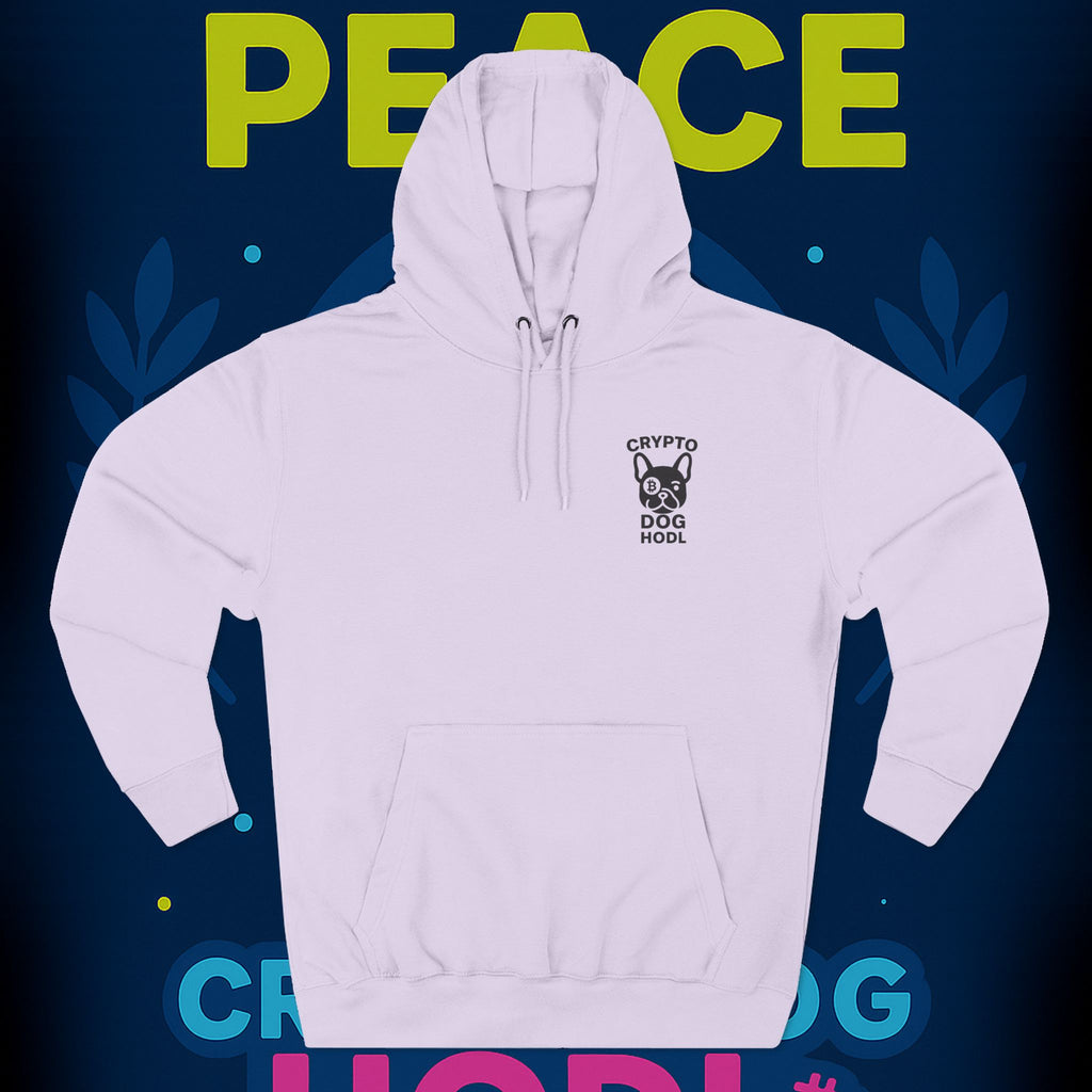 Make Peace Profitable Hoodie — Crypto Dog HODL